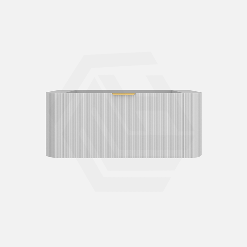1200mm Ceto Avalon Matt White/Black Wall Hung Bathroom PVC Vanity Single/Double Bowls