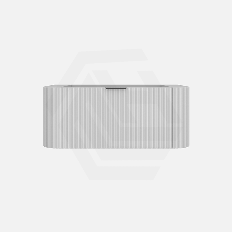 1200mm Ceto Avalon Matt White/Black Wall Hung Bathroom PVC Vanity Single/Double Bowls