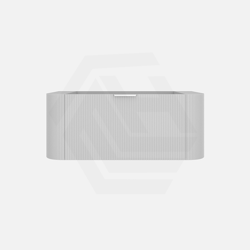 1200mm Ceto Avalon Matt White/Black Wall Hung Bathroom PVC Vanity Single/Double Bowls