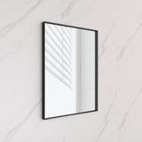 450/600/750/900/1200Mm Bathroom Black Framed Square Mirror Wall Mounted Mirrors