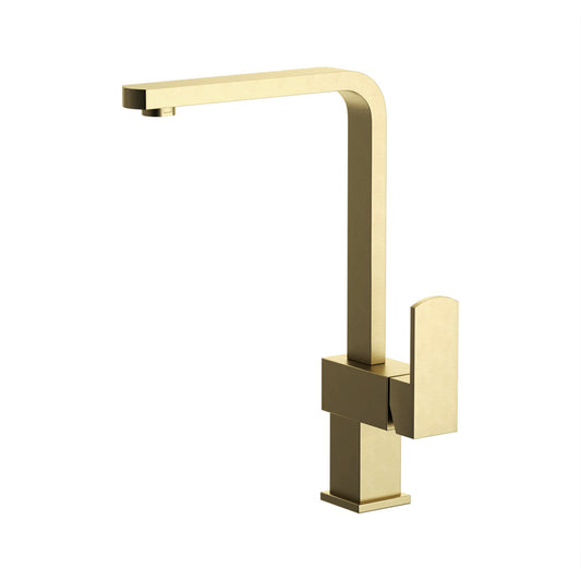 G#2(Gold) XEC XPRESSFIT 304 Stainless Steel Brushed Gold Kitchen Mixer Swivel