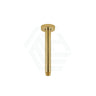 G#1(Gold) 200/400mm Norico Round Ceiling Shower Arm Brushed Gold Arms