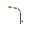 G#1(Gold) Norico Round Shower Arm Wall Mounted Brushed Gold