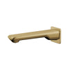 G#1(Gold) Norico Esperia Brushed Gold Solid Brass Wall Spout for bathtub