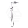 Norico Esperia 10 inch 250mm Square Twin Shower Station Top Water Inlet In Various Colour