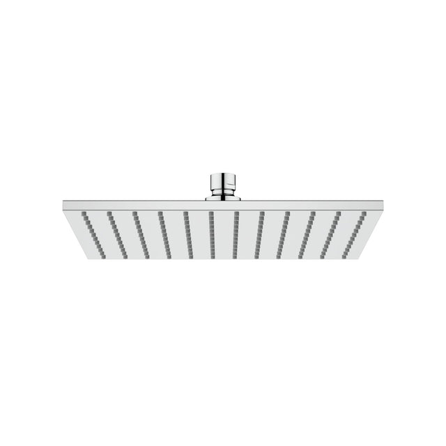 250Mm 10 Inch Solid Brass Square Chrome Led Rainfall Shower Head Heads