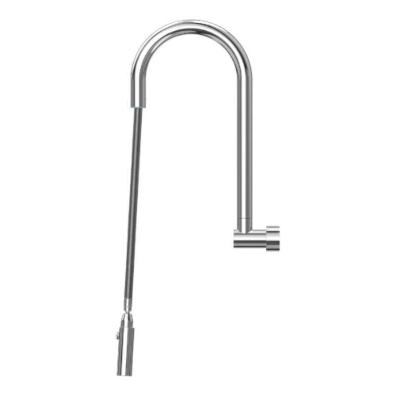 Chrome Stainless Steel Retractable Swivel Wall Spout Spouts