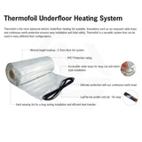 ThermoGroup Thermofoil 140W/m² Heating Mat Only For Carpet or Floating Timber