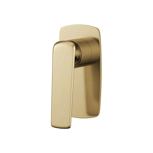 G#1(Gold) Norico Bellino Brushed Gold Solid Brass Wall Mounted Mixer for shower and bathtub