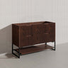 1200mm Bali Bathroom Freestanding Fluted Vanity with Drawers Single/Double Bowls In Various Colours