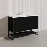 1200mm Bali Bathroom Freestanding Fluted Vanity with Drawers Single/Double Bowls In Various Colours