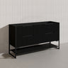 1500mm Bali Bathroom Freestanding Fluted Vanity with Drawers Single/Double Bowls In Various Colours