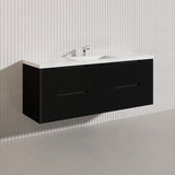 Bali Linear Wall Hung Bathroom Floating Vanity Fluted PVC Coating Cabinet 1500mm - In 5 Colours