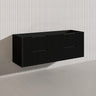 Bali Linear Wall Hung Bathroom Floating Vanity Fluted PVC Coating Cabinet 1500mm - In 5 Colours