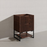 600mm Bali Bathroom Freestanding Fluted Vanity with Drawers Available In Colours