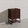 600mm Bali Bathroom Freestanding Fluted Vanity with Drawers Available In Colours