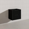 Bali Linear Wall Hung Bathroom Floating Vanity Fluted PVC Coating Cabinet 600mm - In 5 Colours