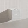 Bali Linear Wall Hung Bathroom Floating Vanity Fluted PVC Coating Cabinet 600mm - In 5 Colours
