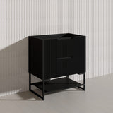 750mm Bali Bathroom Freestanding Fluted Vanity with Drawers Available In Colours