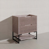 750mm Bali Bathroom Freestanding Fluted Vanity with Drawers Available In Colours