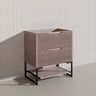 750mm Bali Bathroom Freestanding Fluted Vanity with Drawers Available In Colours