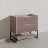 900mm Bali Bathroom Freestanding Fluted Vanity with Drawers In Various Colours