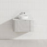 750-1500mm Bergen Wall Hung Vanity MDF Board Fluted Bathroom Cabinet 3 Colours Available