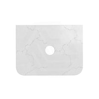 600/750/900/1200Mm Chiefly Solid Surface Top Matt White For Bathroom Vanity Stone Tops
