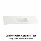 600-1500Mm Wall Hung Plywood Vanity White Linear Surface Single/Double Bowls Cabinet Only For