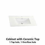 600-1500Mm Bathroom Premium Floating Vanity Wall Hung White Polyurethane Pvc Cabinet Only & Ceramic
