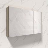 450/600/750/900/1200/1500mm Bathroom Wall Hung MDF Pencil Edge Shaving Cabinet Multi-Colour