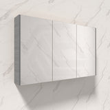 450/600/750/900/1200/1500mm Bathroom Wall Hung MDF Pencil Edge Shaving Cabinet Multi-Colour