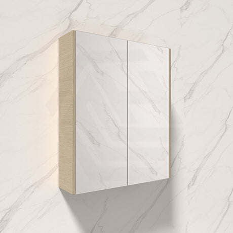 450/600/750/900/1200/1500mm Bathroom Wall Hung MDF Pencil Edge Shaving Cabinet Multi-Colour