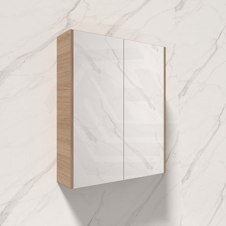 450/600/750/900/1200/1500mm Bathroom Wall Hung MDF Pencil Edge Shaving Cabinet Multi-Colour