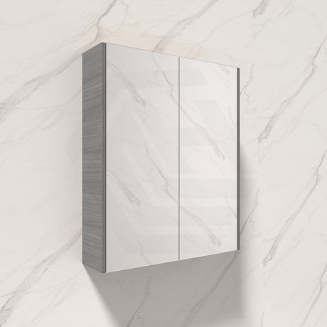 450/600/750/900/1200/1500mm Bathroom Wall Hung MDF Pencil Edge Shaving Cabinet Multi-Colour