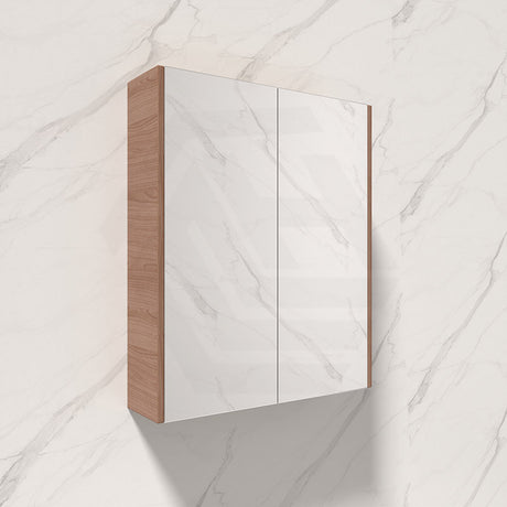 450/600/750/900/1200/1500mm Bathroom Wall Hung MDF Pencil Edge Shaving Cabinet Multi-Colour