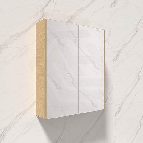 450/600/750/900/1200/1500mm Bathroom Wall Hung MDF Pencil Edge Shaving Cabinet Multi-Colour