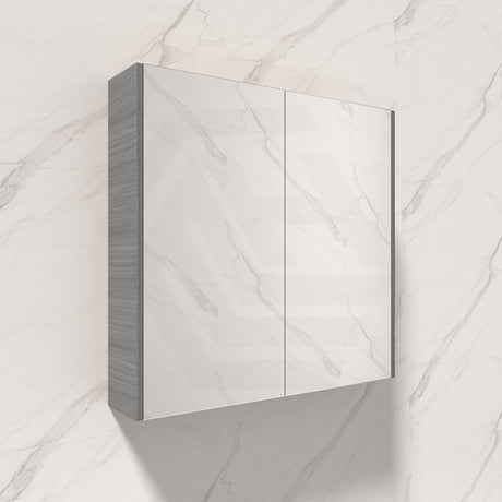 450/600/750/900/1200/1500mm Bathroom Wall Hung MDF Pencil Edge Shaving Cabinet Multi-Colour