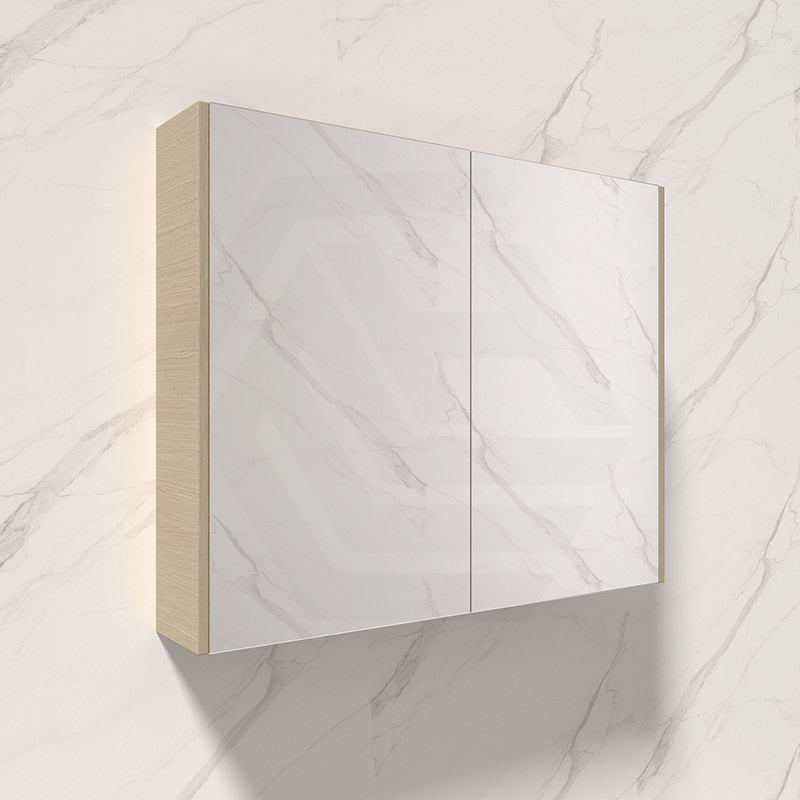 450/600/750/900/1200/1500mm Bathroom Wall Hung MDF Pencil Edge Shaving Cabinet Multi-Colour