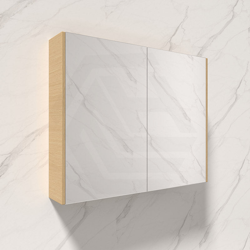 450/600/750/900/1200/1500mm Bathroom Wall Hung MDF Pencil Edge Shaving Cabinet Multi-Colour