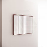 800x1200mm Rectangle Brushed Copper Framed Bathroom Mirror Wall Mounted Vertical or Horizontal