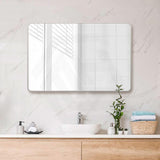 600/750/800/900/1200/1500mm Rectangle Framed Bathroom Mirror Wall Mounted Vertical or Horizontal Variant Colour Available