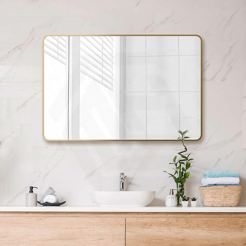 600/750/800/900/1200/1500mm Rectangle Framed Bathroom Mirror Wall Mounted Vertical or Horizontal Variant Colour Available