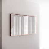 800x1500mm Rectangle Brushed Copper Framed Bathroom Mirror Wall Mounted Vertical or Horizontal