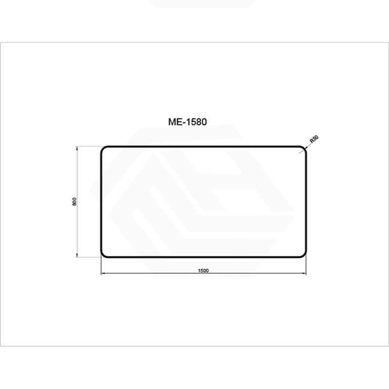 600/750/800/900/1200/1500mm Bathroom Brushed Nickel Framed Rectangle Mirror Wall Mounted Vertical/Horizontal