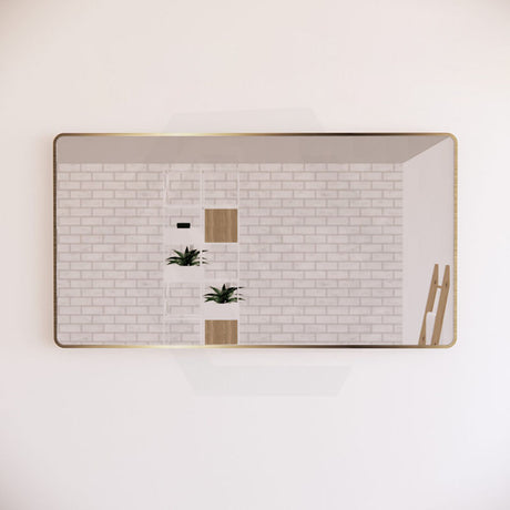 G#2(Gold) 600/750/800/900/1200/1500mm Bathroom Gold Framed Rectangle Mirror Wall Mounted Vertical/Horizontal