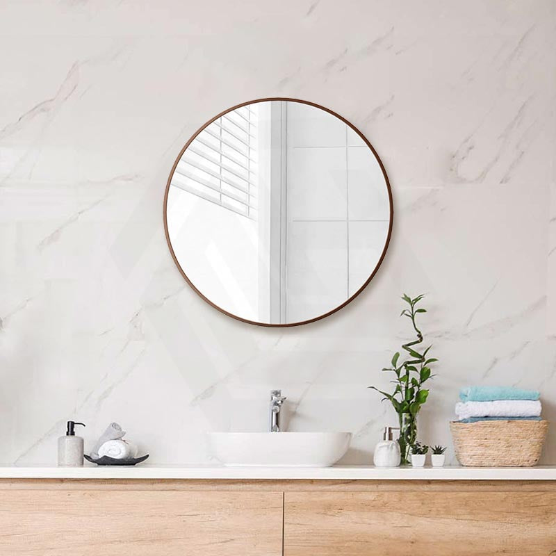600/700/800mm Round Framed Bathroom Mirror Wall Mounted Variant Colour Available