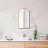 450/600mm Arch Framed Bathroom Mirror Wall Mounted Variant Colour Available