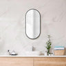 450/600/700/800/900/1200/1500mm Oval Framed Bathroom Mirror Wall Mounted Vertical or Horizontal Variant Colour Available