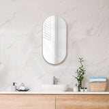 450/600/700/800/900/1200/1500mm Oval Framed Bathroom Mirror Wall Mounted Vertical or Horizontal Variant Colour Available